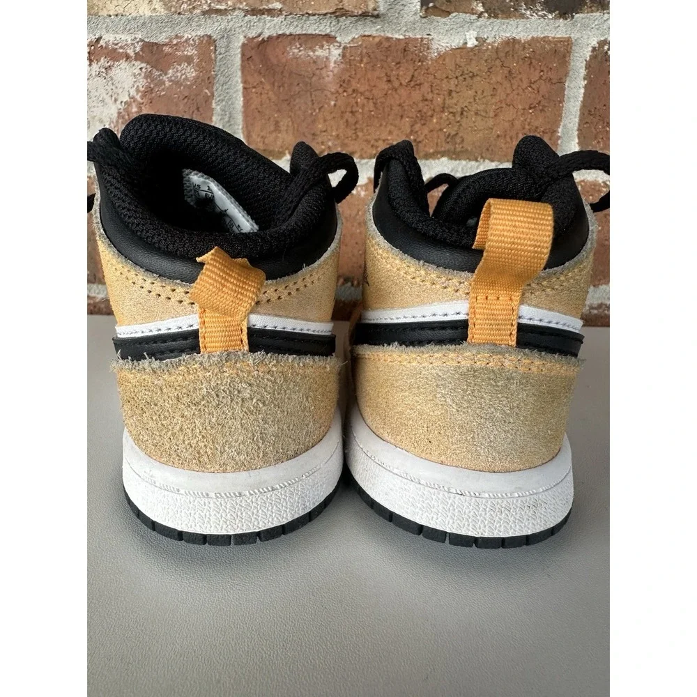 Nike Jordan 1 Mid Peach Toddler 10c